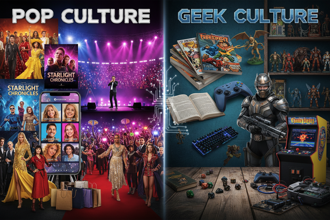 Pop Culture vs. Geek Culture