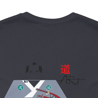 日式武术主题 T 恤 - 传统风格印花 - 舒适休闲上衣 | 趣穿码