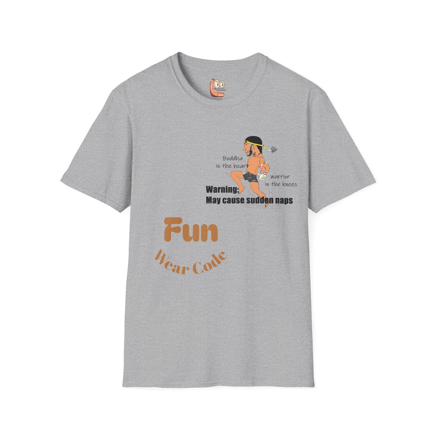 Fun Softstyle T-Shirt - Bold Playful Thai Icon Tee | FunWearCode