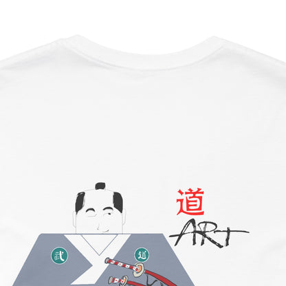 日式武术主题 T 恤 - 传统风格印花 - 舒适休闲上衣 | 趣穿码