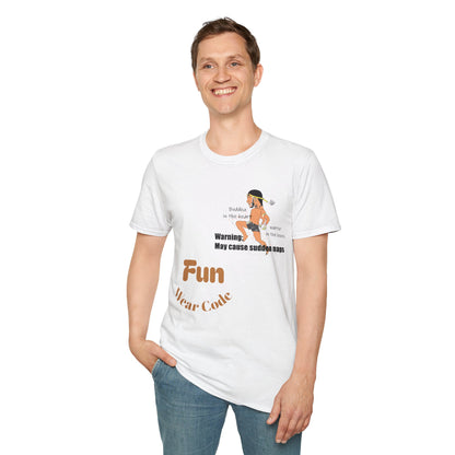 Fun Softstyle T-Shirt - Bold Playful Thai Icon Tee | FunWearCode