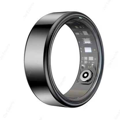 Unisex Waterproof Smart Ring - Monitoring Guard for Heart Rate Blood Pressure Sleep & Activity Tracking | FunWearCode's Selection