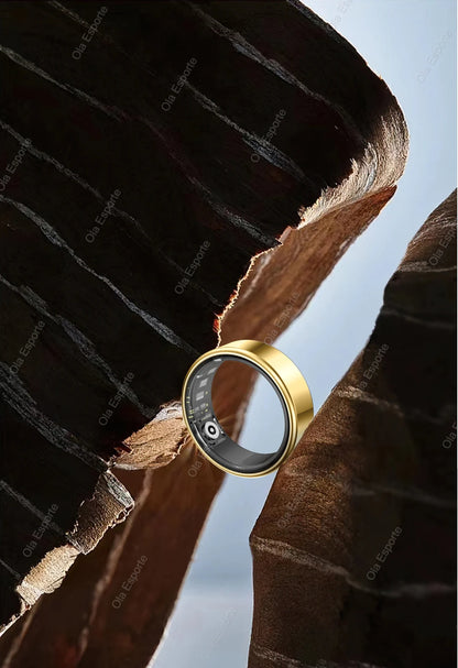 Unisex Waterproof Smart Ring - Monitoring Guard for Heart Rate Blood Pressure Sleep & Activity Tracking | FunWearCode's Selection