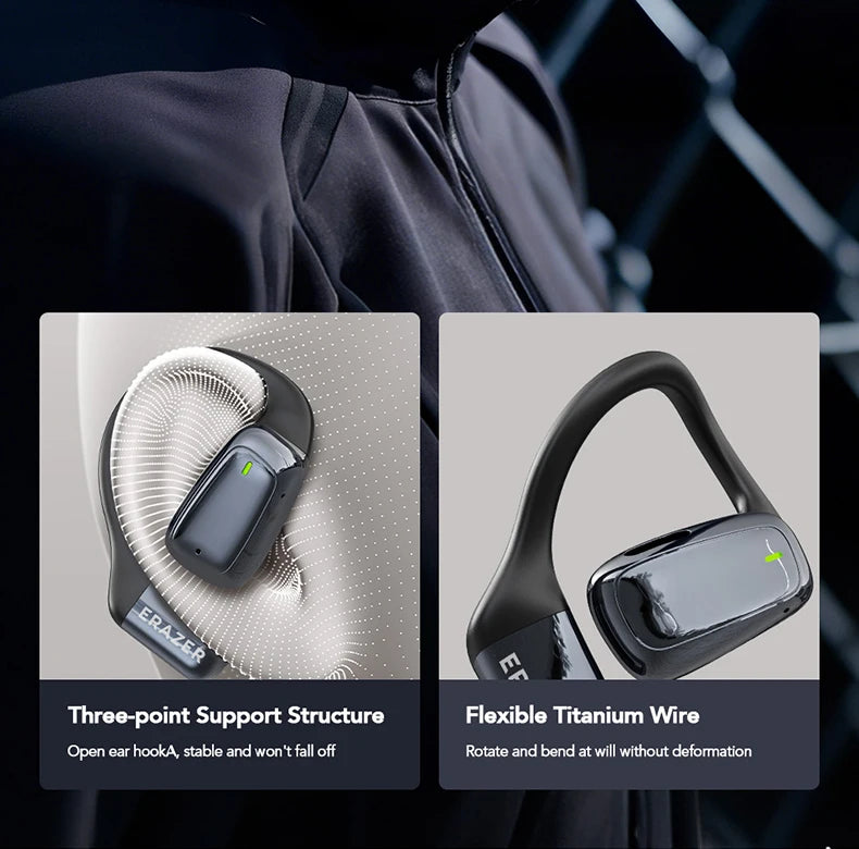 AI Translator Sport Wireless Earbuds - LCD Touch Screen Bluetooth Earphones with HD Mic | FunWearCode's Selection