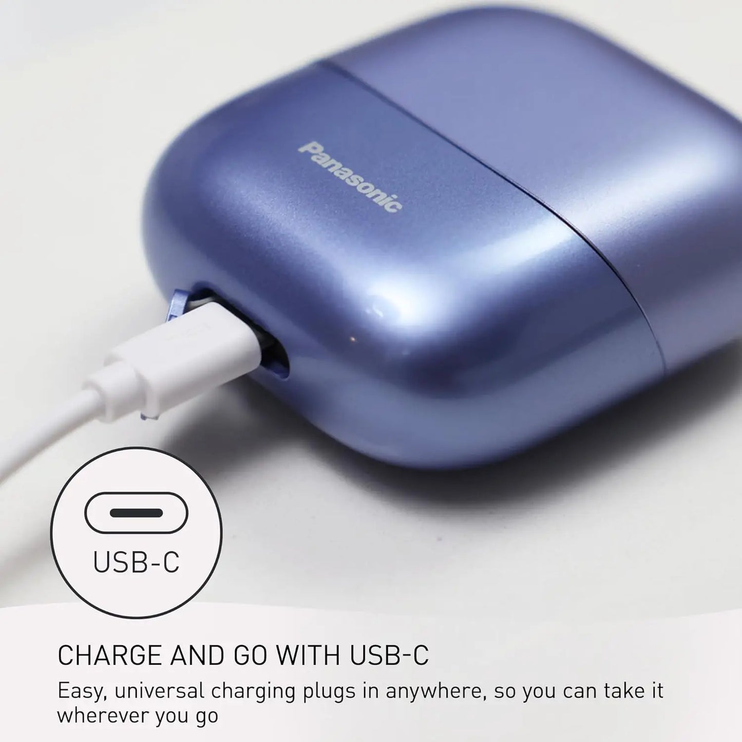 Panasonic Electric Shaver — USB-C, Wet/Dry, 4-Hour Battery | FunWearCode