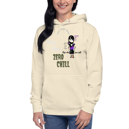 Soft & Warm Pullover Hoodie – Lady Ninja Graphic Design for Women | FunWearCode