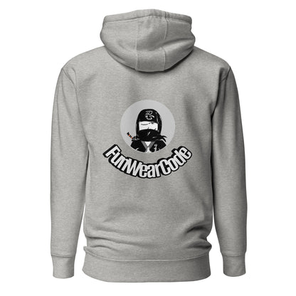 Premium Pullover Hoodie – Unique Whimsical Ninja Graphic Design | FunWearCode
