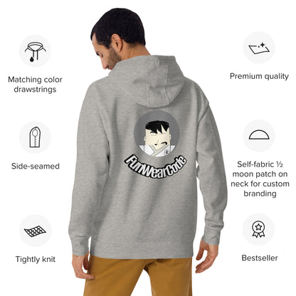 柔道卡通印花连帽衫 —— 趣味武道风 | FunWearCode