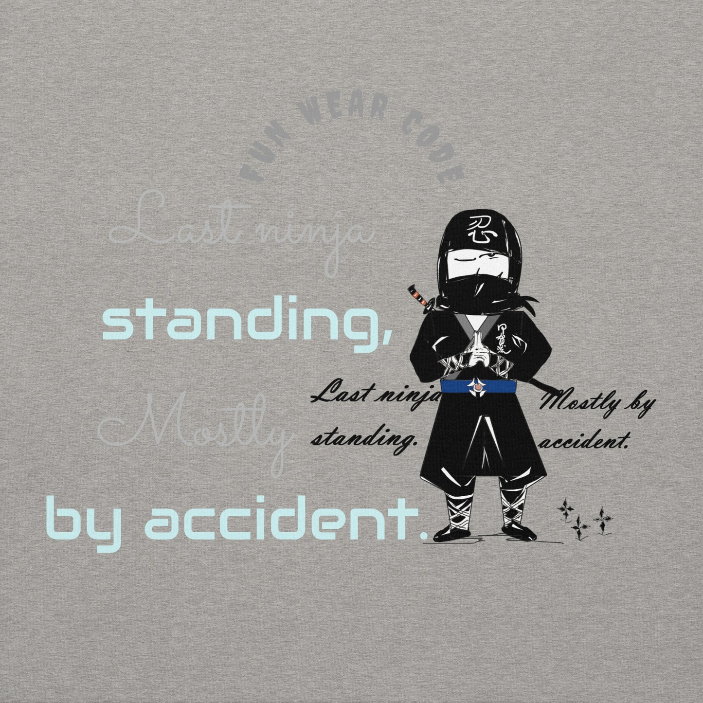 Premium Pullover Hoodie – Unique Whimsical Ninja Graphic Design | FunWearCode