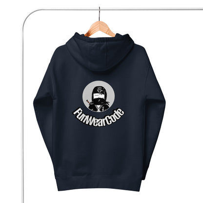 Premium Pullover Hoodie – Unique Whimsical Ninja Graphic Design | FunWearCode