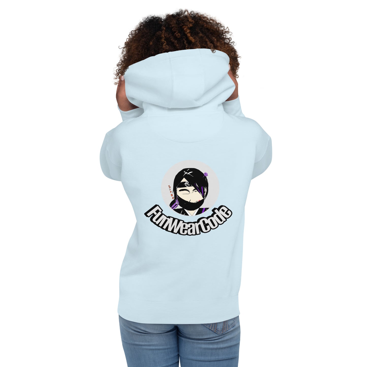 Soft & Warm Pullover Hoodie – Lady Ninja Graphic Design for Women | FunWearCode