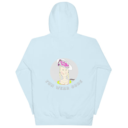 Trendy Vintage English Lady Hoodie – Stylish Retro Streetwear | FunWearCode