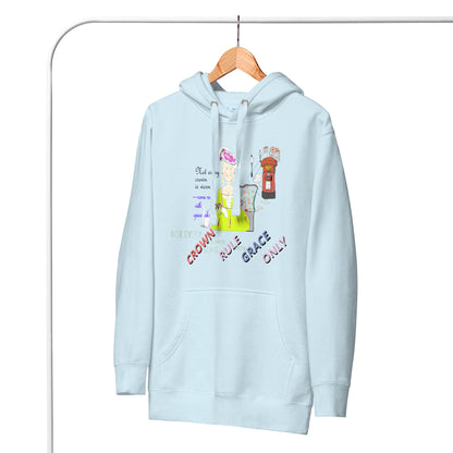 Trendy Vintage English Lady Hoodie – Stylish Retro Streetwear | FunWearCode