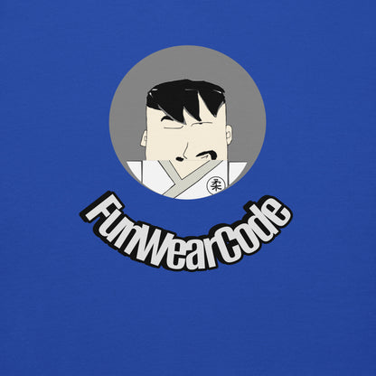 柔道卡通印花连帽衫 —— 趣味武道风 | FunWearCode