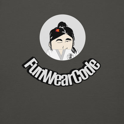 Judo Lady Graphic Cartoon Hoodie – Fun Martial Arts Sweatshirt | FunWearCode