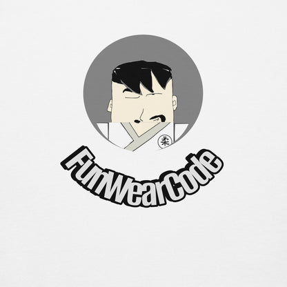 柔道卡通印花连帽衫 —— 趣味武道风 | FunWearCode