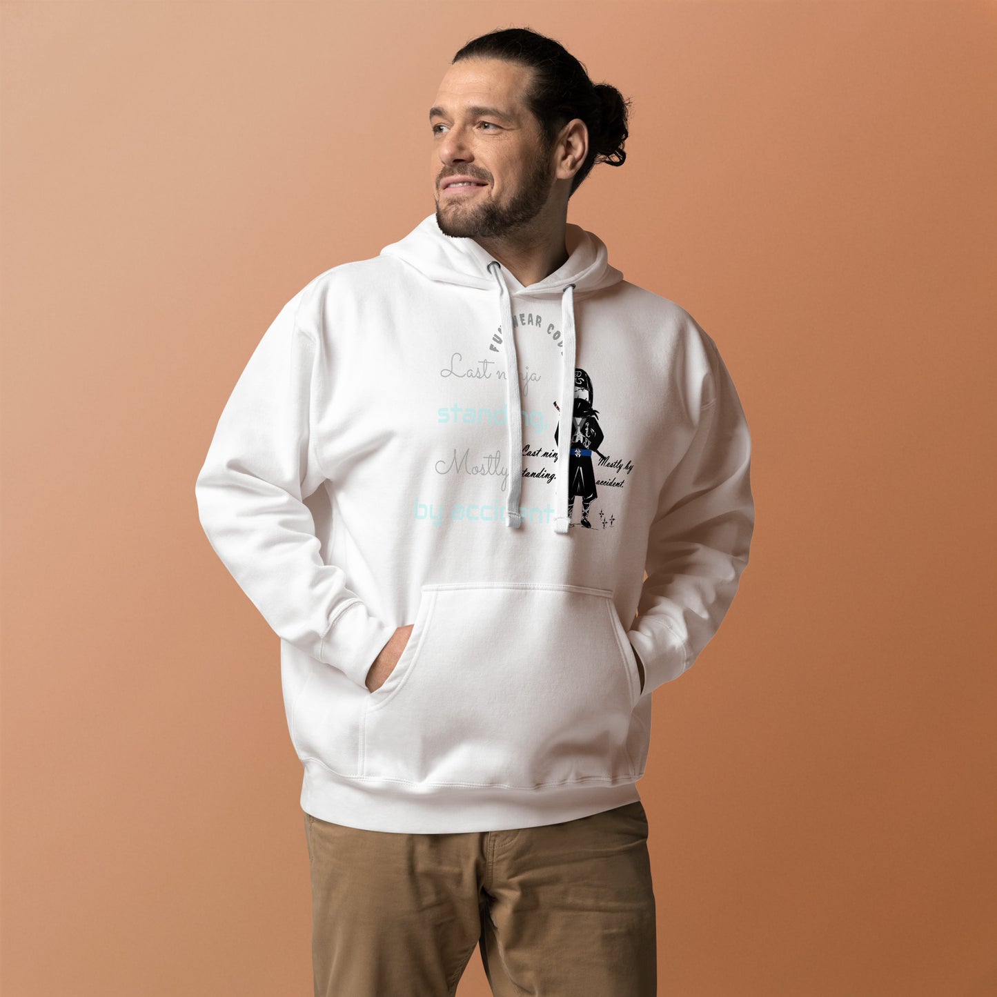 Premium Pullover Hoodie – Unique Whimsical Ninja Graphic Design | FunWearCode