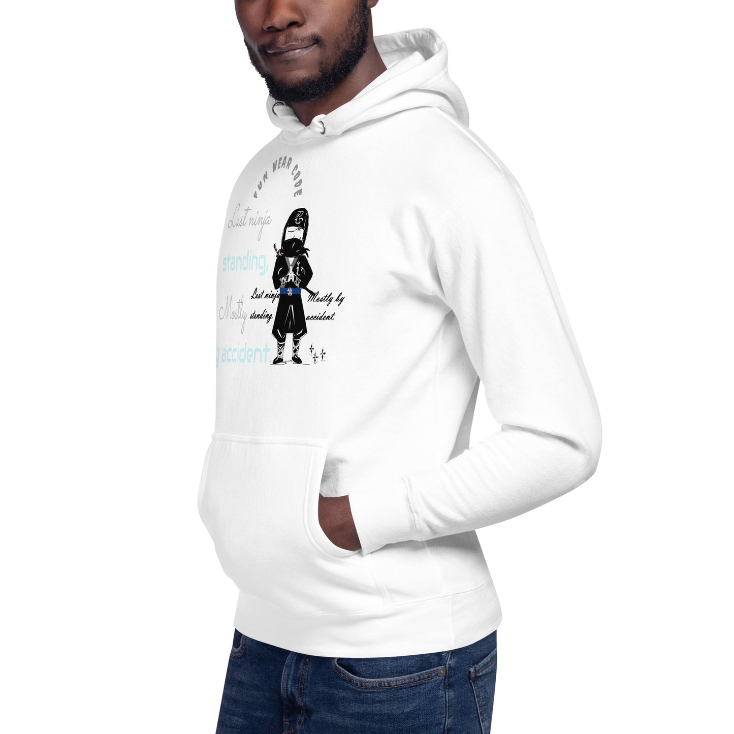 Premium Pullover Hoodie – Unique Whimsical Ninja Graphic Design | FunWearCode