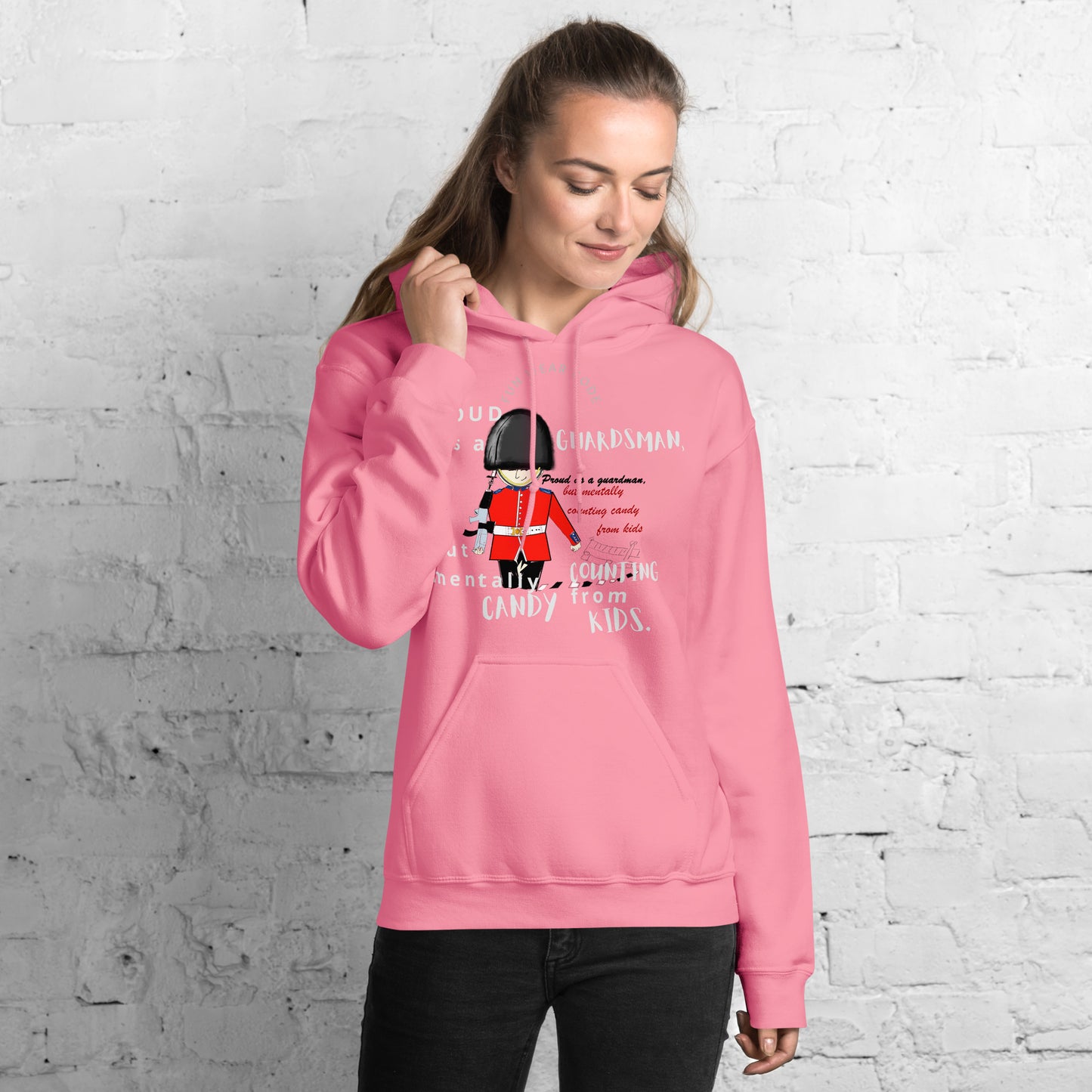 Unisex Cozy Hoodie – Fun Royal Guardsman Graphic Design | FunWearCode