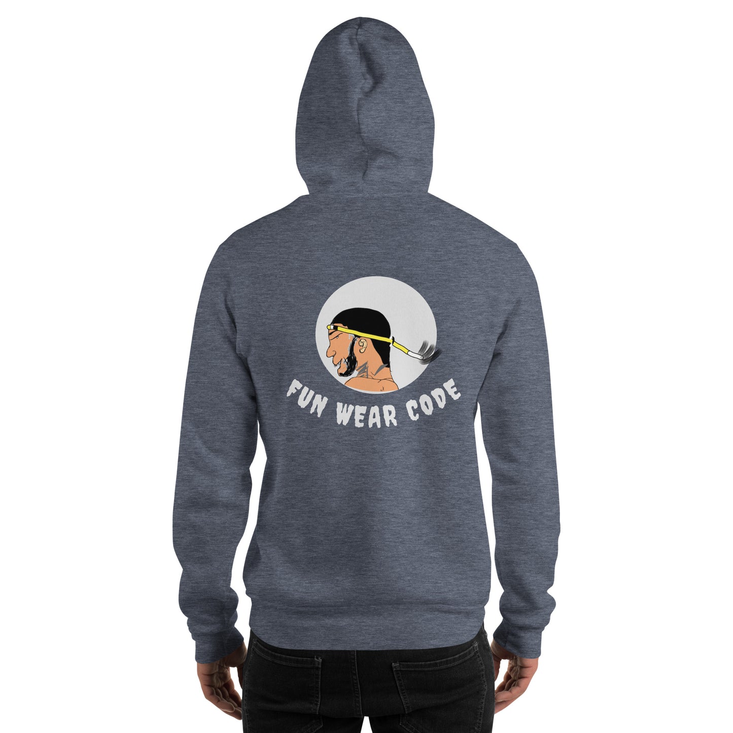 Premium Pullover Hoodie - Bold Playful Thai Iconic Design | FunWearCode