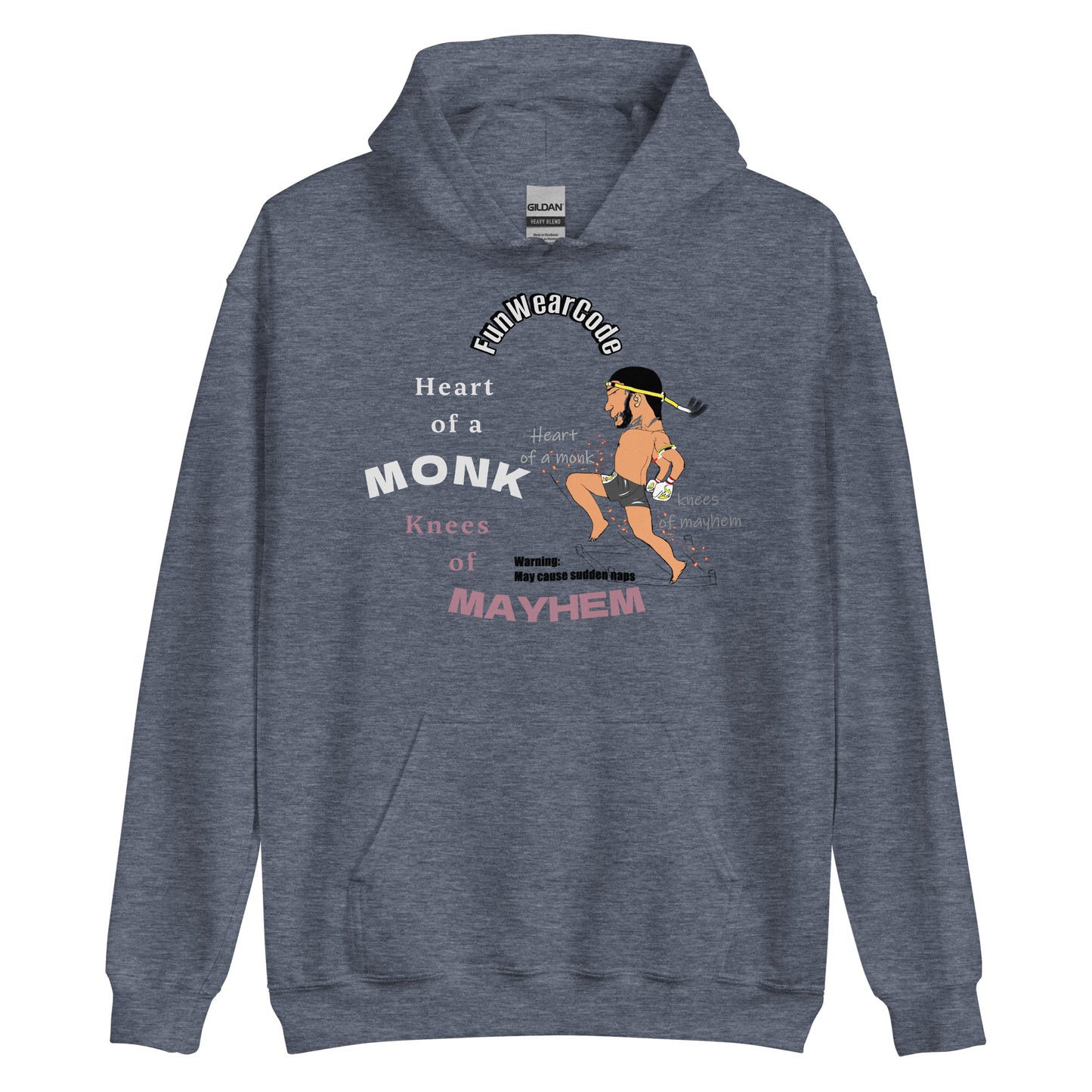 Premium Pullover Hoodie - Bold Playful Thai Iconic Design | FunWearCode