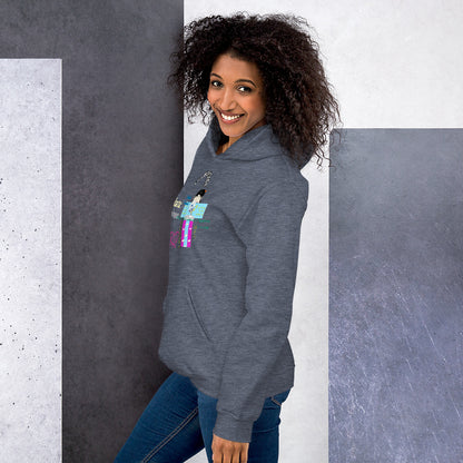 Unisex Japanese Yukata Graphic Hoodie – Fun Japanese Iconic Design | FunWearCode