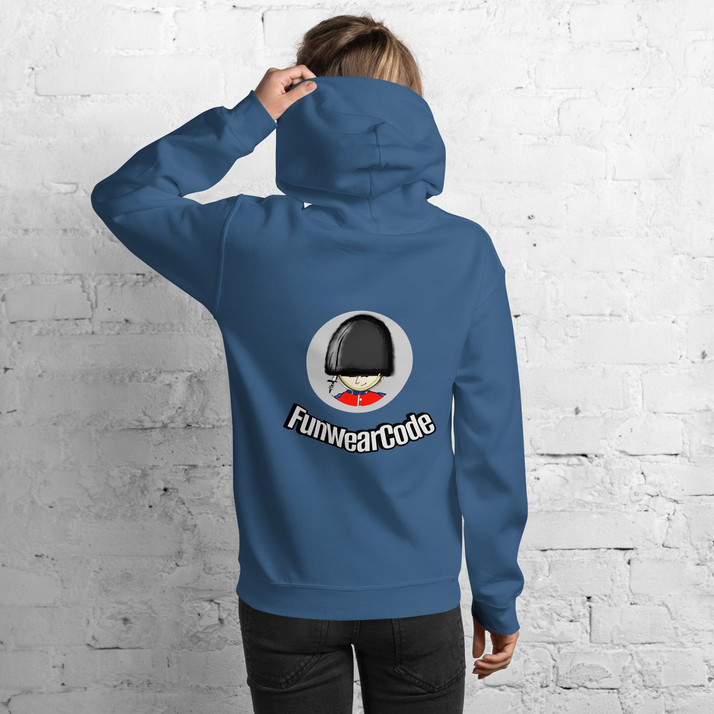 Unisex Cozy Hoodie – Fun Royal Guardsman Graphic Design | FunWearCode