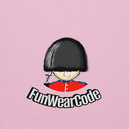 趣味皇家卫兵印花卫衣 - 男女同款宽松连帽衫 - 情侣闺蜜装 - 休闲百搭潮牌 | 趣穿码