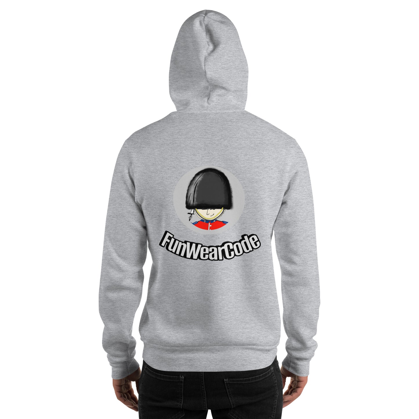 Unisex Cozy Hoodie – Fun Royal Guardsman Graphic Design | FunWearCode