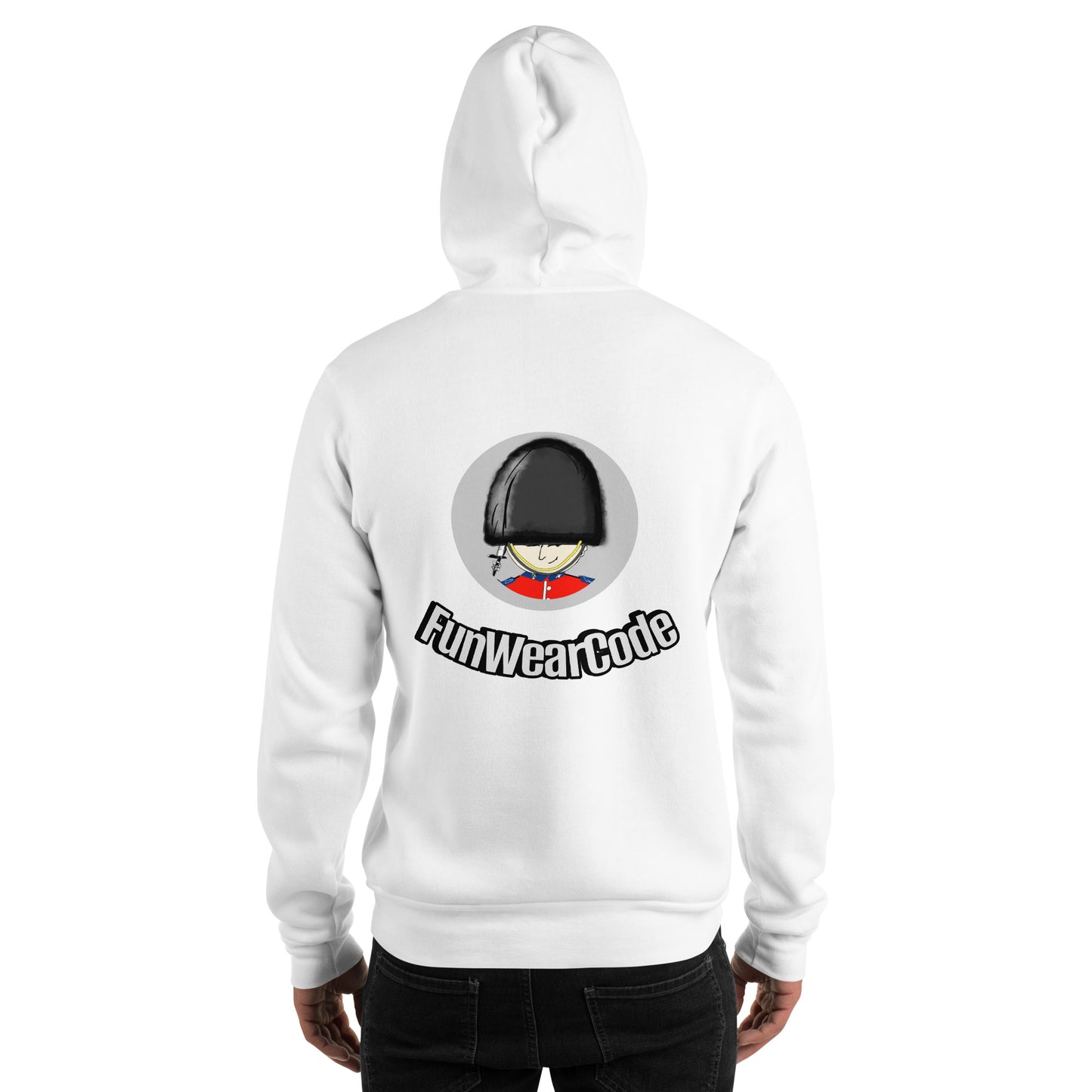 Unisex Cozy Hoodie – Fun Royal Guardsman Graphic Design | FunWearCode