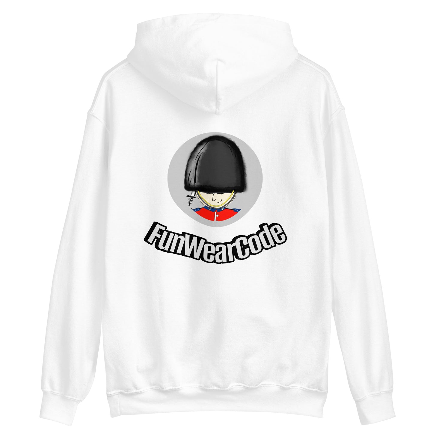 Unisex Cozy Hoodie – Fun Royal Guardsman Graphic Design | FunWearCode