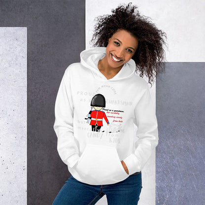 Unisex Cozy Hoodie – Fun Royal Guardsman Graphic Design | FunWearCode