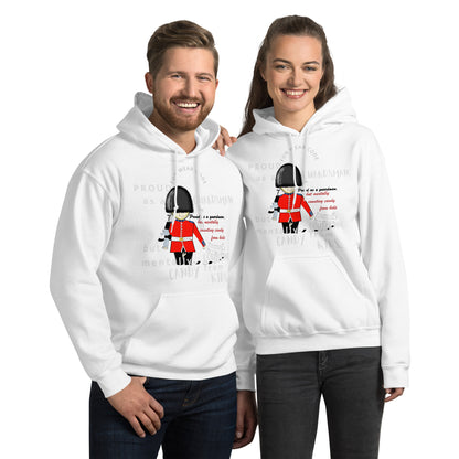 Unisex Cozy Hoodie – Fun Royal Guardsman Graphic Design | FunWearCode