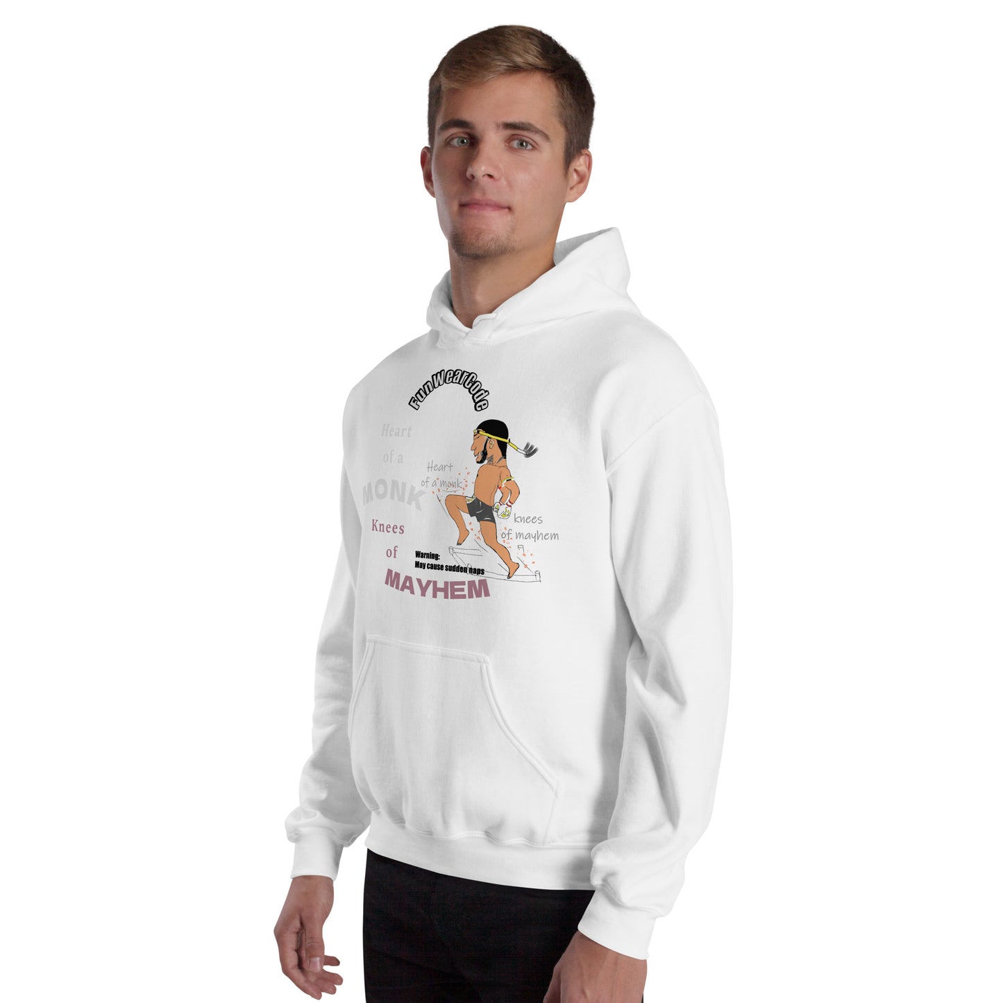 Premium Pullover Hoodie - Bold Playful Thai Iconic Design | FunWearCode