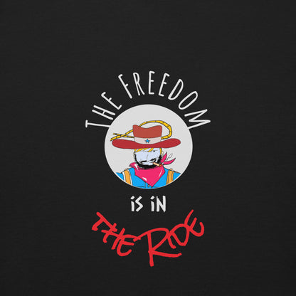 Premium Cozy Long Sleeve T-shirt – Classic Cowboy Graphic Sweatshirt | FunWearCode