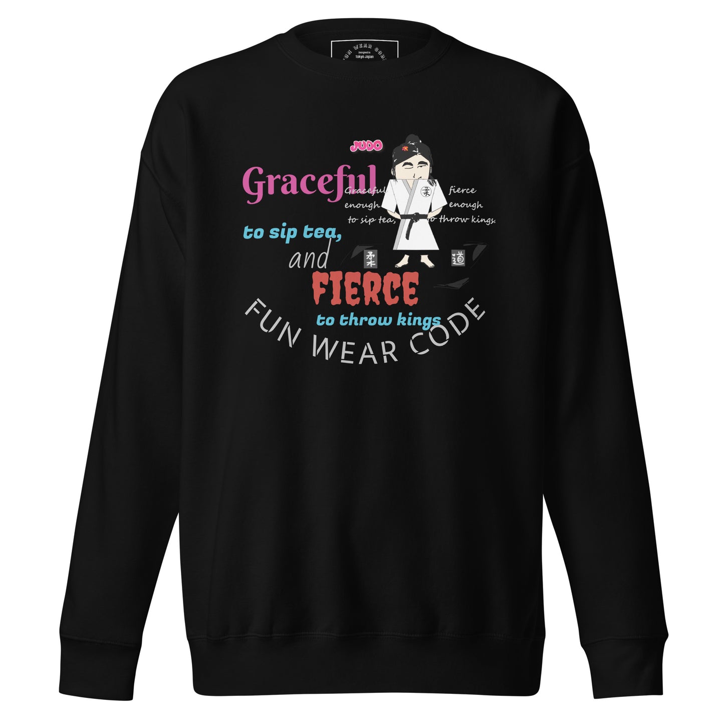 Judo Lady Long Sleeve Tee – Stylish Martial Arts Inspired Sweatshirt | FunWearCode