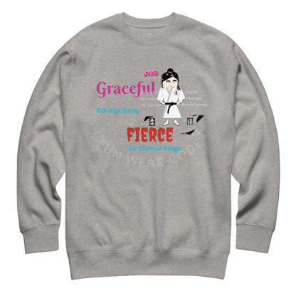 Karate Lady Long Sleeve Tee – Stylish Martial Arts Inspired Shirt | FunWearCode