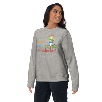 Premium Cozy Long Sleeve T-shirt – Classic Cowgirl Graphic Sweatshirt | FunWearCode