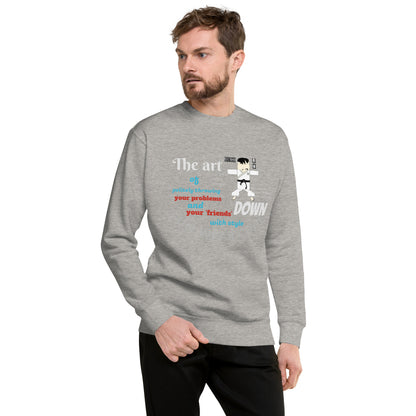 Judo Theme Long Sleeve Tee – Fun Martial Arts Shirt | FunWearCode