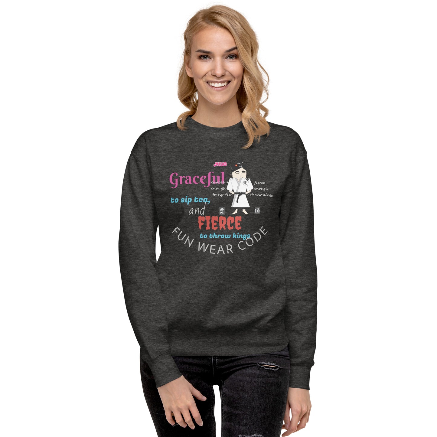Karate Lady Long Sleeve Tee – Stylish Martial Arts Inspired Shirt | FunWearCode