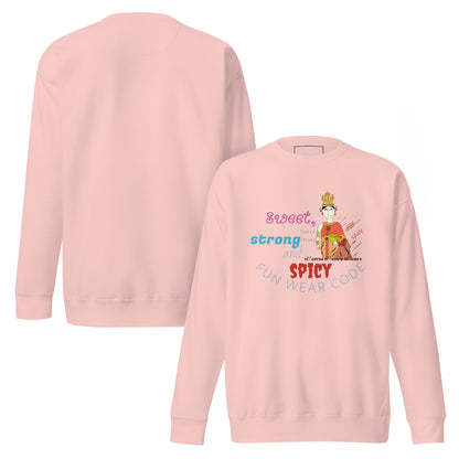 高端长袖 T 恤 —— 趣味泰国仕女印花款 | FunWearCode