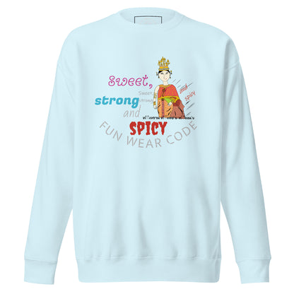 高端长袖 T 恤 —— 趣味泰国仕女印花款 | FunWearCode