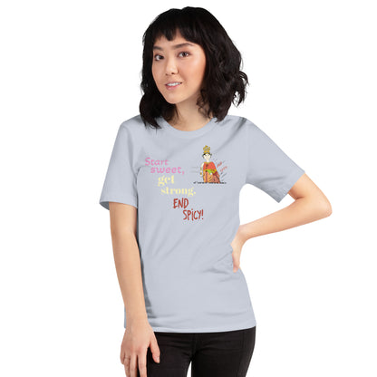 Fun Softstyle T-Shirt - Playful Thai Lady Graphic Tee | FunWearCode