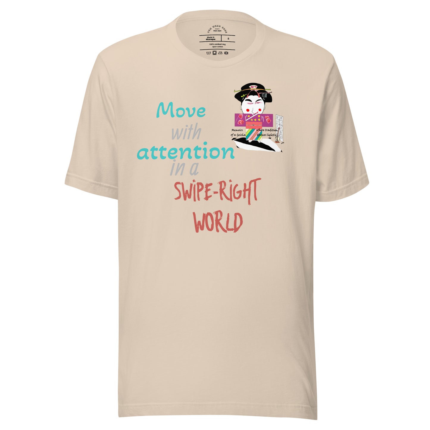 Unisex Fun Geisha T-Shirt - Vintage Japanese Iconic Tee | FunWearCode