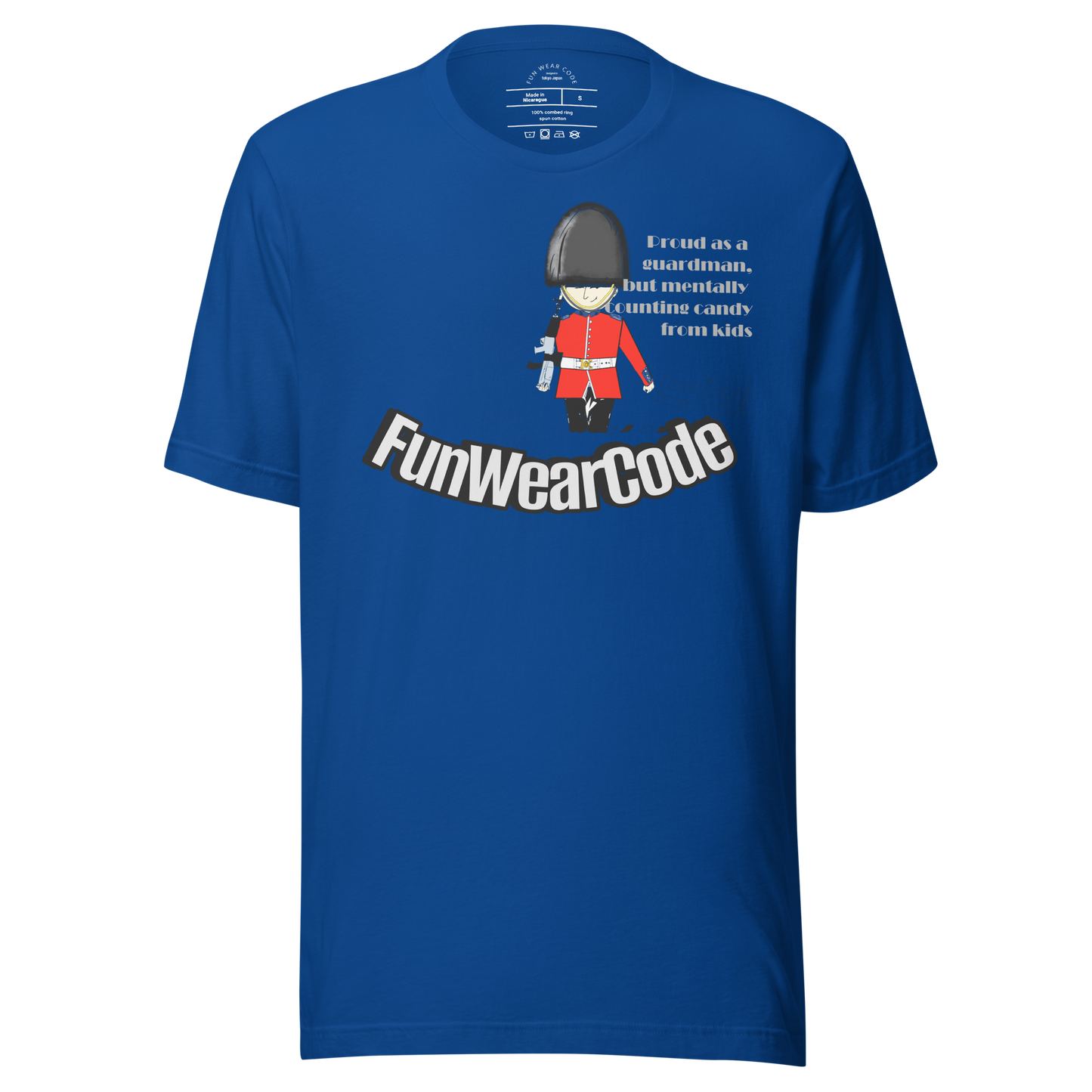 Unisex Guardsman T-shirt - Classic English Style Tee for Fun-Loving Souls | FunWearCode