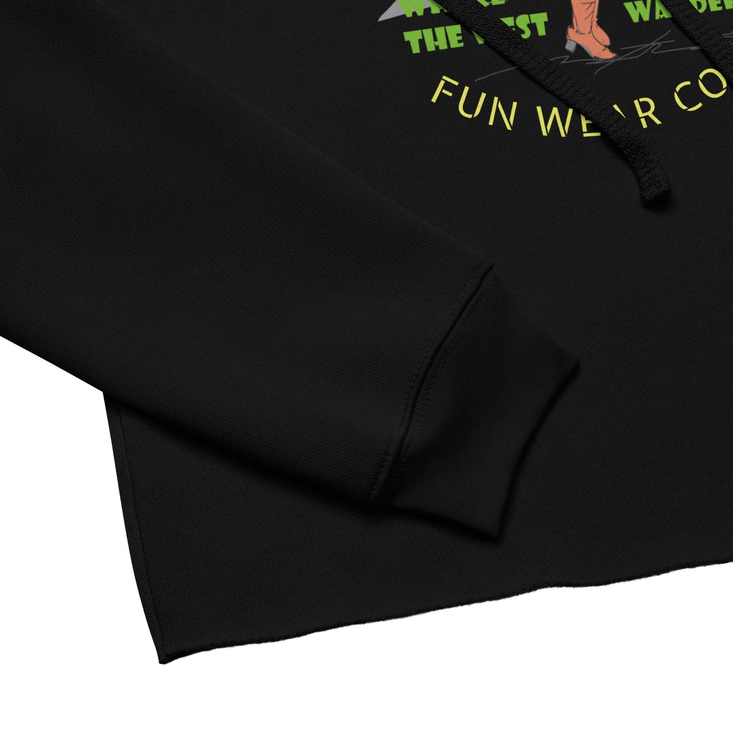 潮流牛仔女郎短款连帽衫 —— 美式经典风 专为活力派打造 | FunWearCode