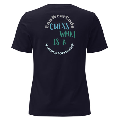 女士浴衣T恤 - 日系宽松和风上衣 - 软糯修身显瘦慵懒风休闲Tee | 趣穿码