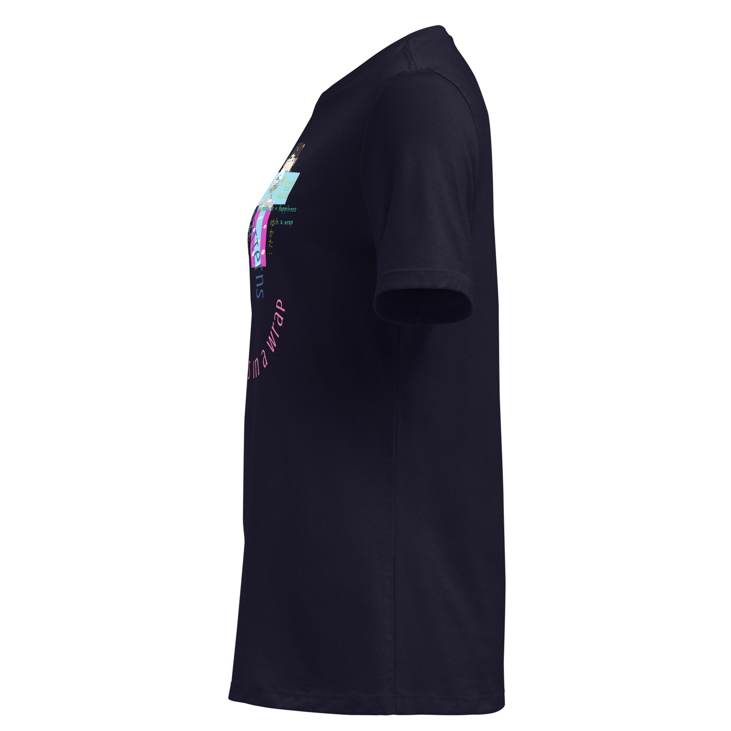 女士浴衣T恤 - 日系宽松和风上衣 - 软糯修身显瘦慵懒风休闲Tee | 趣穿码