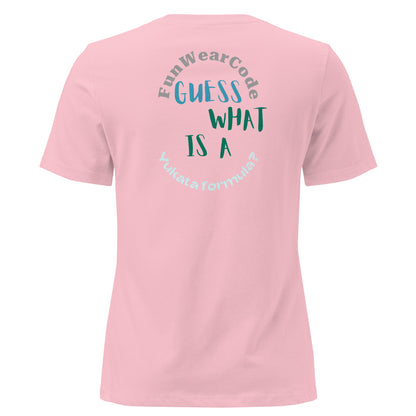 女士浴衣T恤 - 日系宽松和风上衣 - 软糯修身显瘦慵懒风休闲Tee | 趣穿码