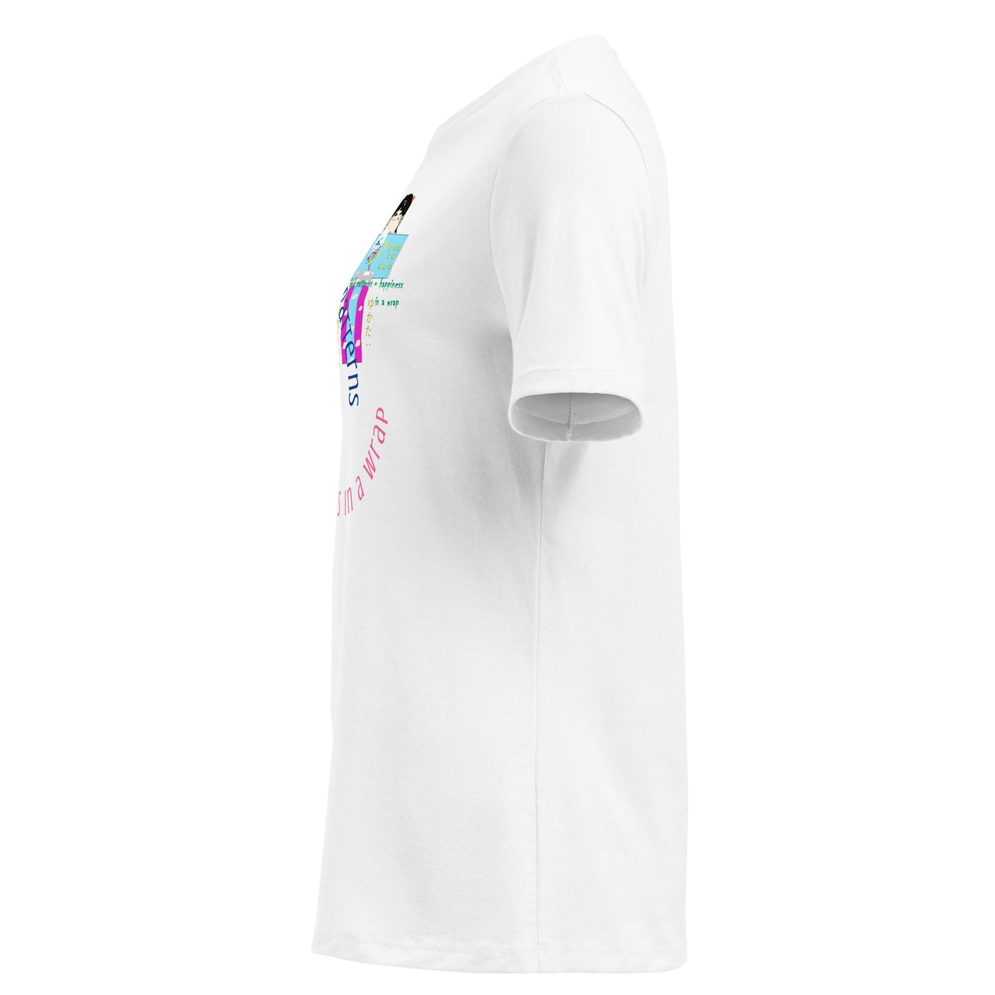 女士浴衣T恤 - 日系宽松和风上衣 - 软糯修身显瘦慵懒风休闲Tee | 趣穿码